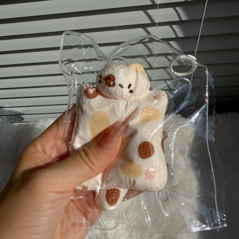 Calico Cat Taba Squishy Toy
