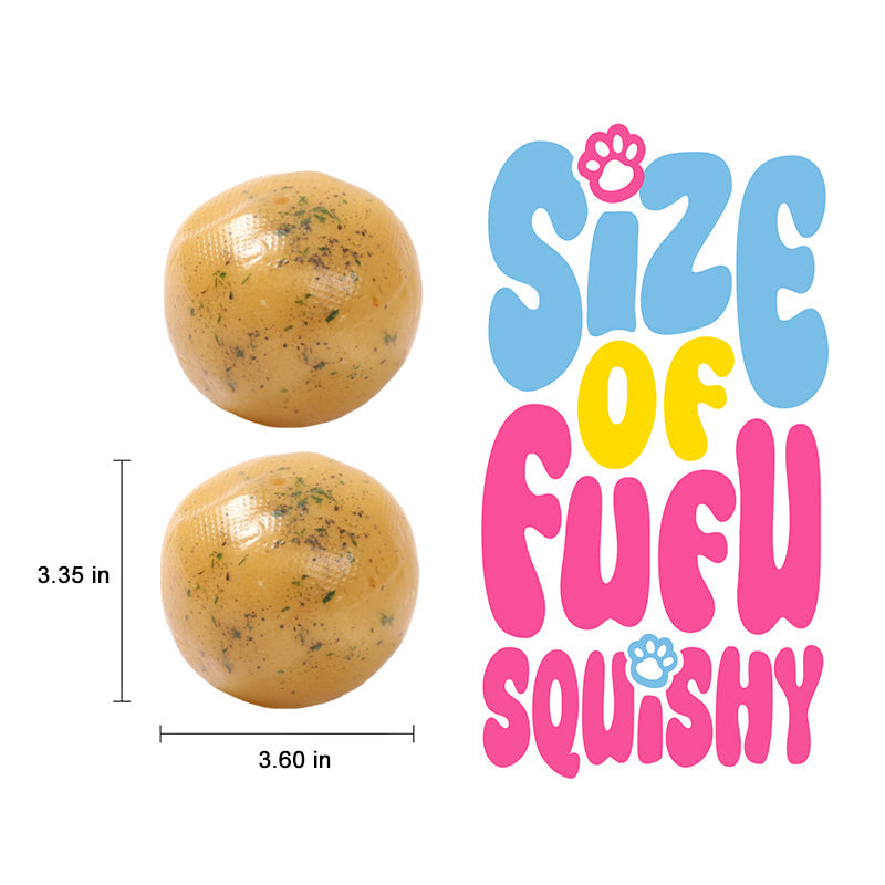 FUFUSQUISHY Smoothie Mashed Potatos Stress Ball