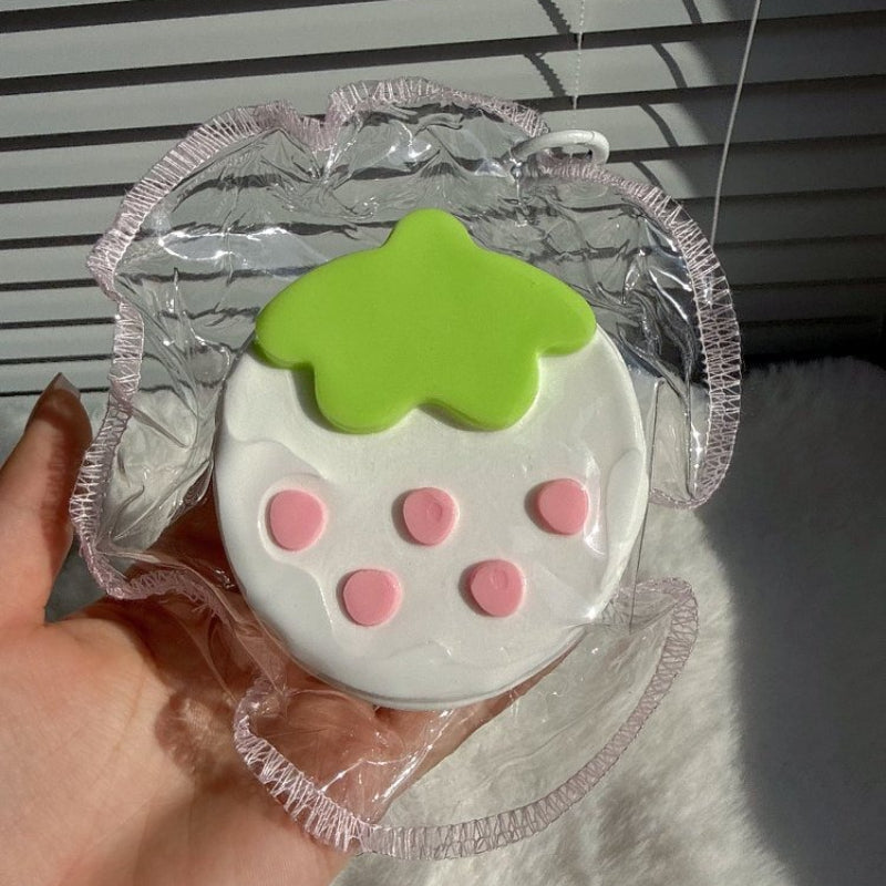 Strawberry Mille  Cake Taba Squishy Toy