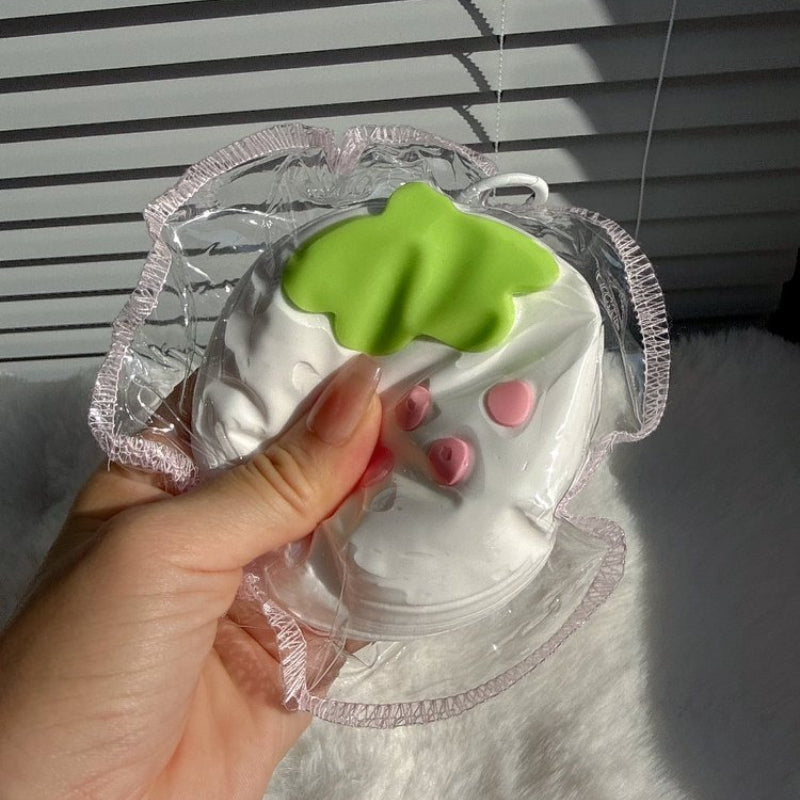 Strawberry Mille  Cake Taba Squishy Toy